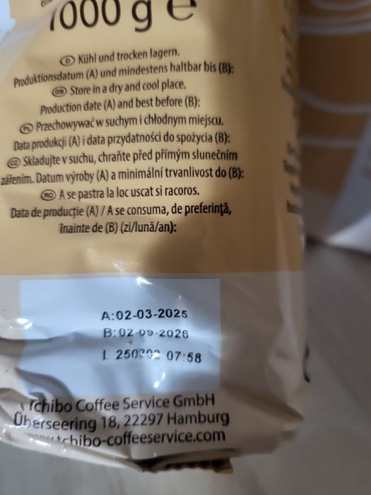 Cafea boabe San expreso din Italia la super pret de 55 lei
