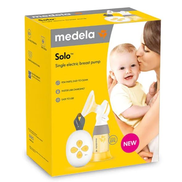 Помпа за кърма Medela Solo, Електрическа, Двуфазна