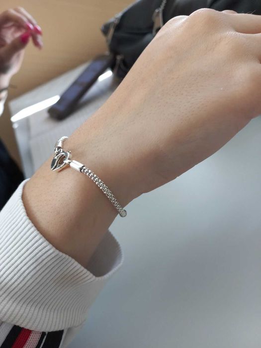 Сребърна гривна Пандора