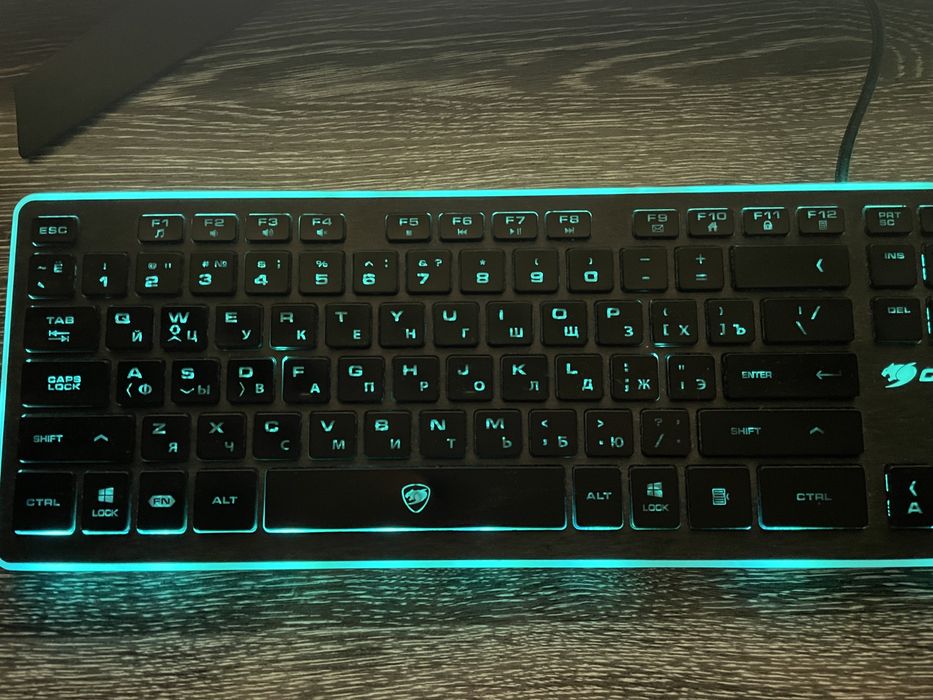 Клавиатура игровая Cougar Vantar, Black, USB