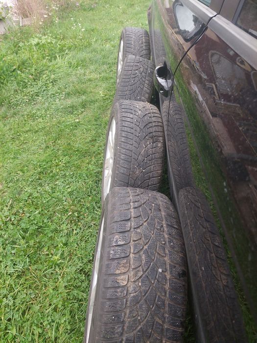 Jante aliaj Audi cu anvelope de iarnă