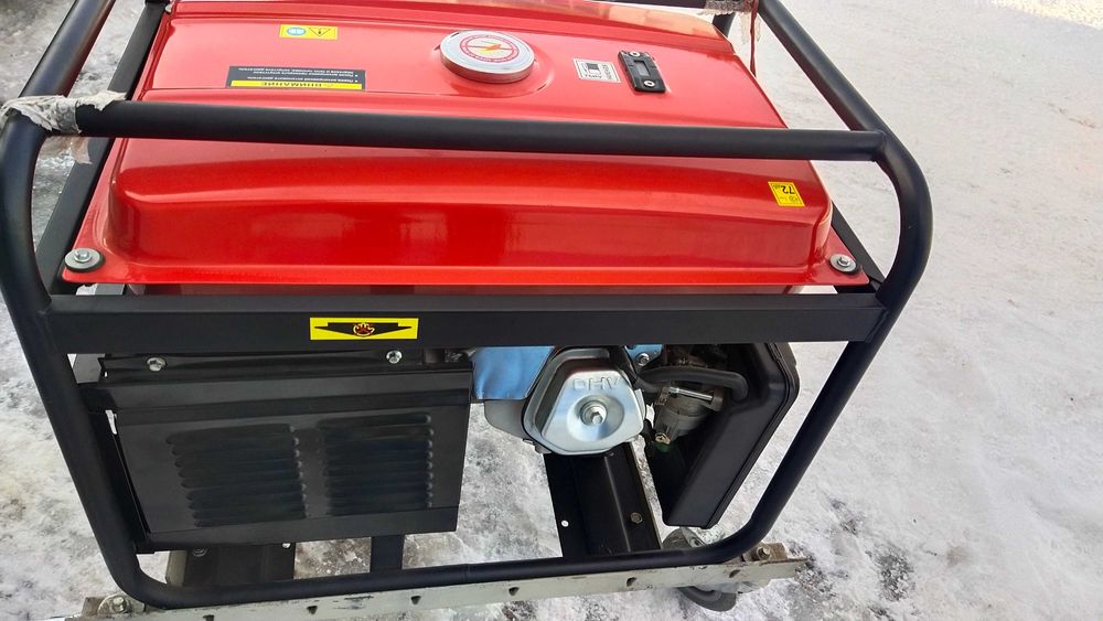 Генератор бензиновый aiken 6 кВт. Новый