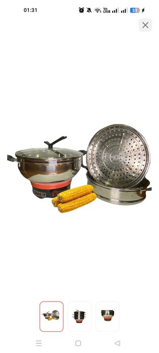 Параварка кукурузға