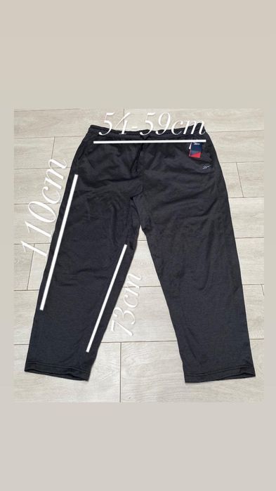 Pantaloni de trening bărbați nou cu etichetă Reebok, XXL