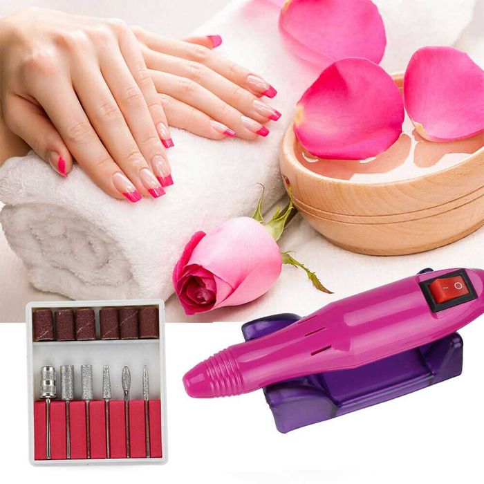 Мощна професионална електрическа пила за нокти,маникюр,педикюр