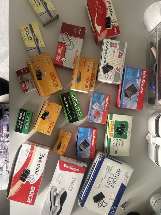 Дыракол, степлер, закрепки