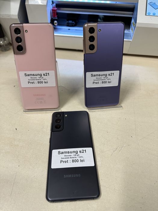 Samsung s21 / 128 gb / garantie / Impecabil ca nou