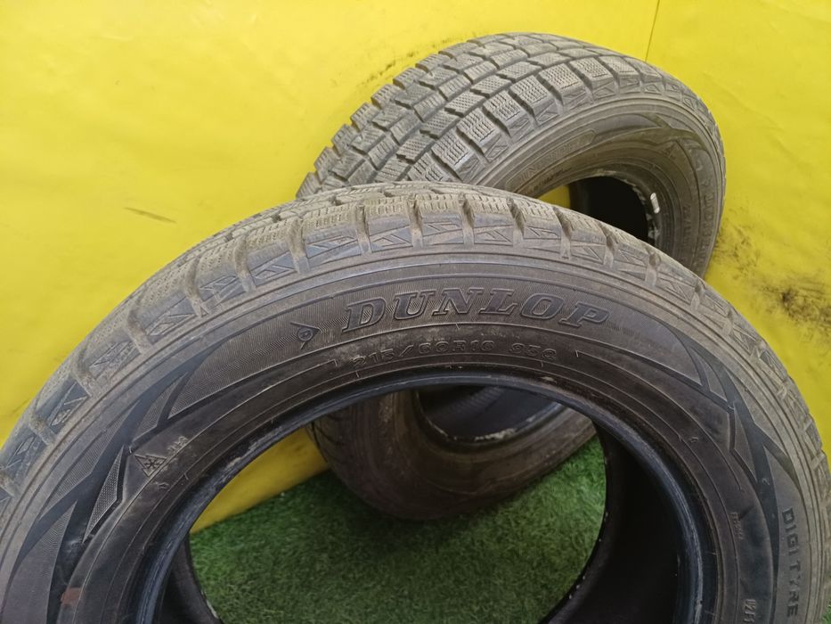 Шины 215 60 R16 DUNLOP пара