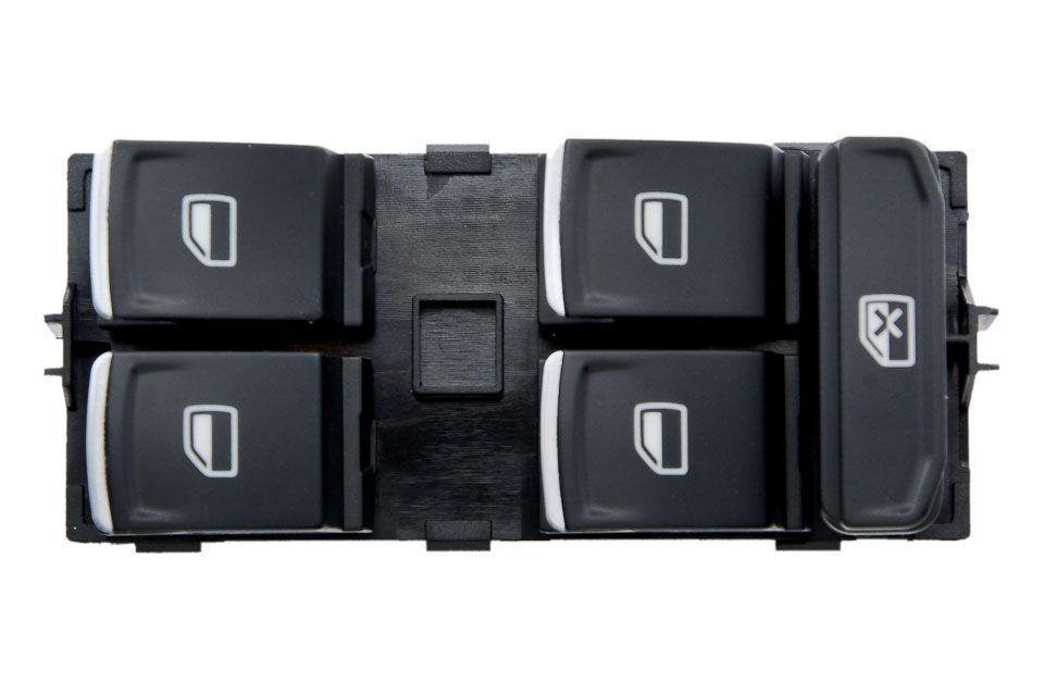 Buton , comutator macara usa Volkswagen Golf 7, 10.2012-; Passat (B8), 08.2014-, 4 butoane, 5GG959857A