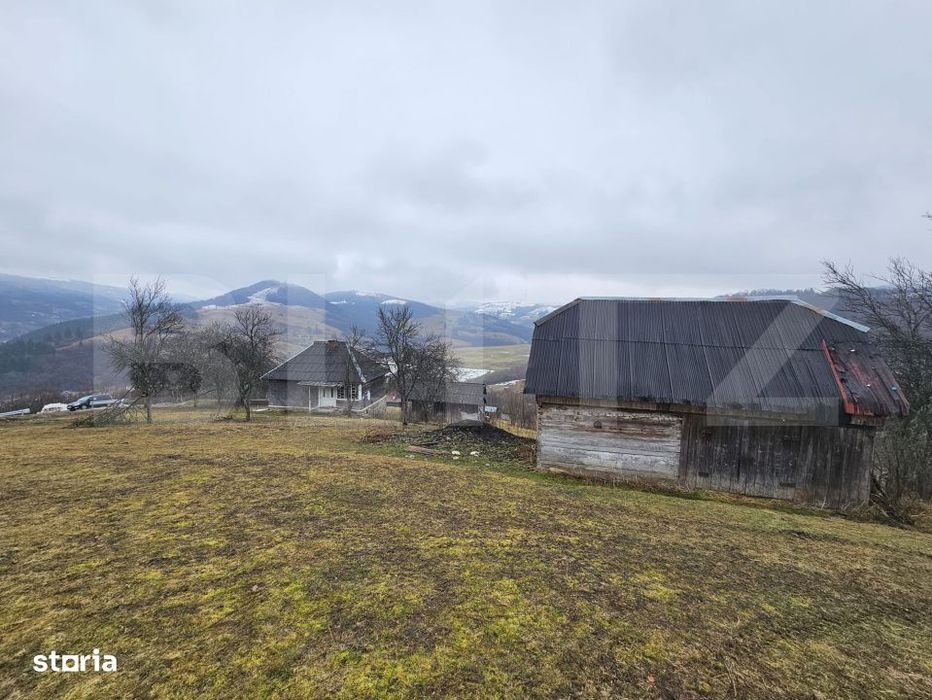Teren 7.513 mp, cu priveliste panoramica, Daroaia, comuna Rosia Montan