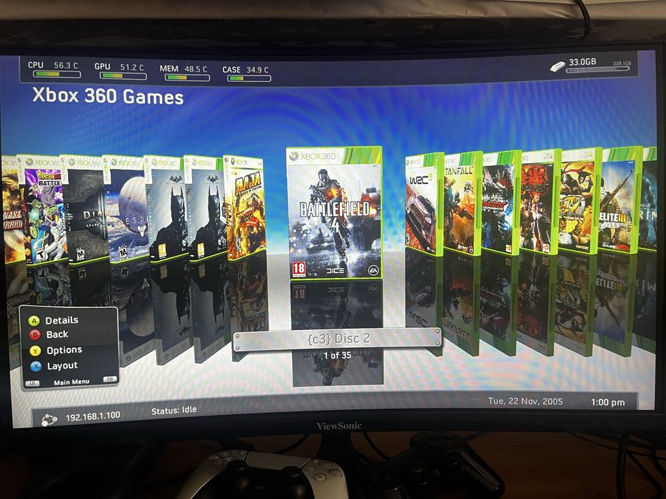 Vand Xbox 360 modat