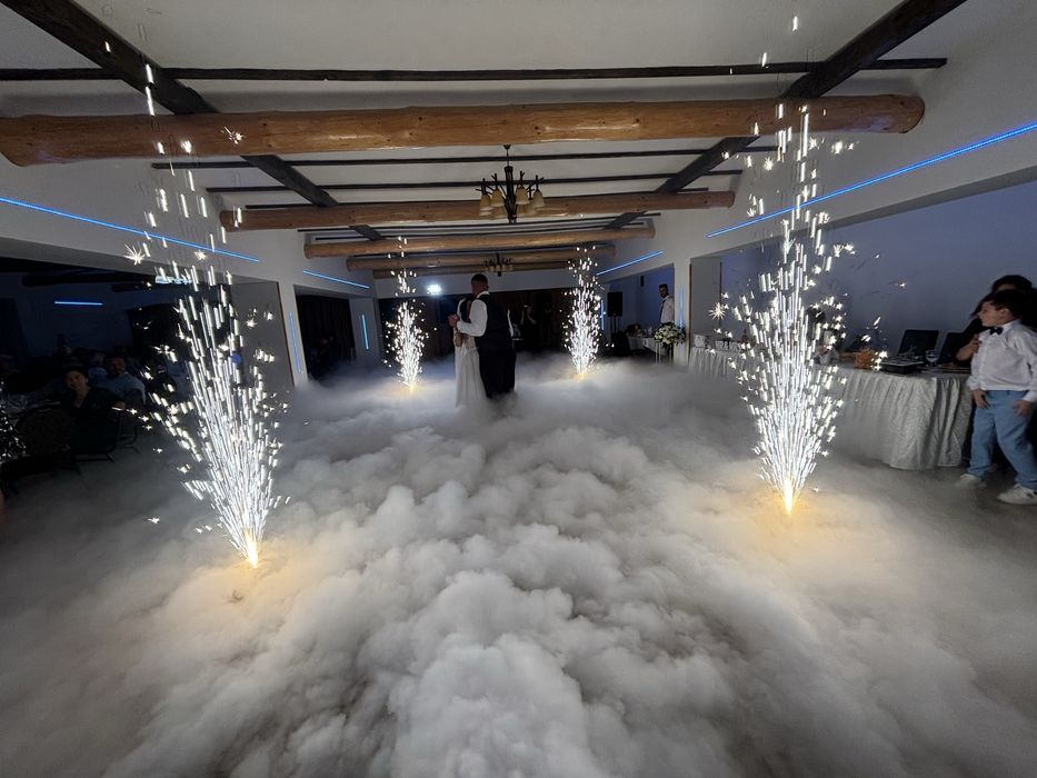 Fum greu, Cabina foto, Masina baloane sapun cu fum, baloane explozive