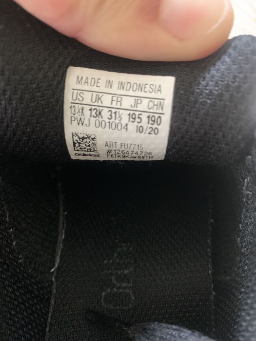 Sneakersi Adidas Originals Superstar ca NOI marime 31-1/2 - 19/20 cm