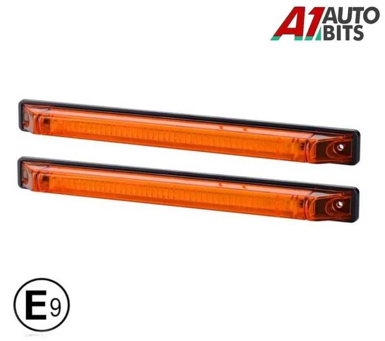 1 бр. диодни дълги LED ЛЕД габарити 12-24 волта 3 цвята , Полша