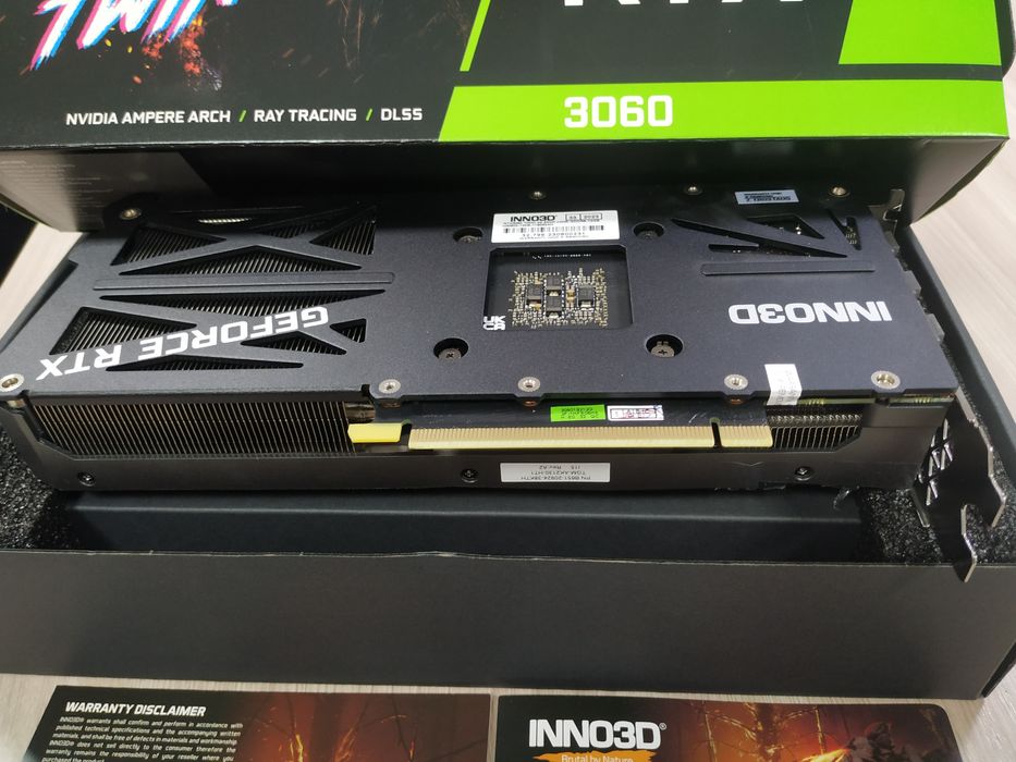 Видеокарта RTX 3060 12GB