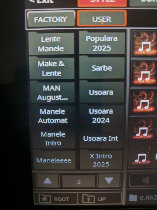 Set pentru Korg pa5x