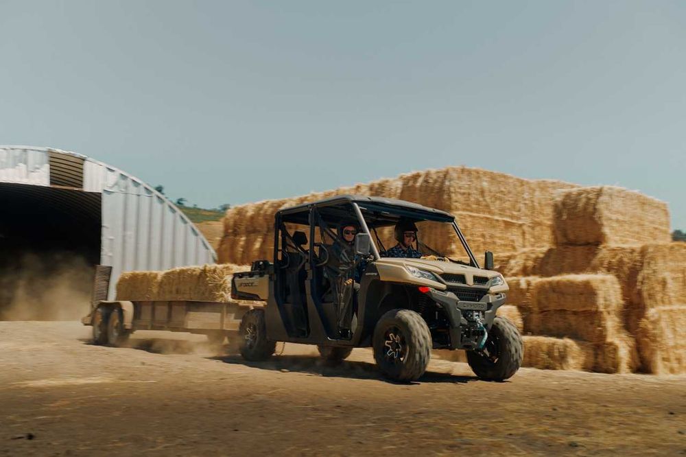 Новый мощный мотовездеход UFORCE 1000 XL