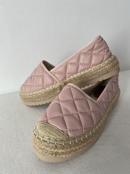 Espadrile roz pudra . Nr.36