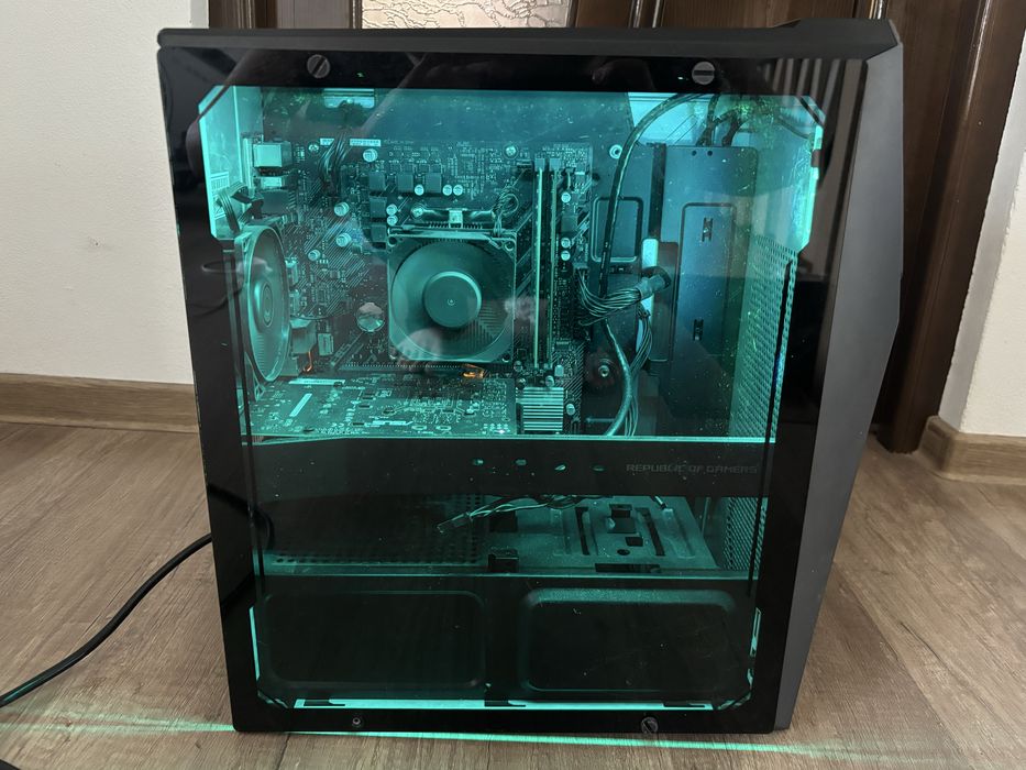 Rog Strix GLHD10 si Monitor Asus TUF GAMING VG328QA1A
