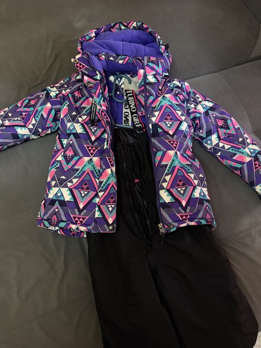 Зимний комбинезон на девочку