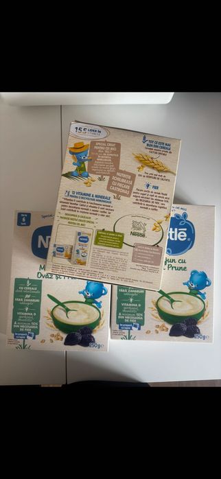3 cutii cereale Nestle