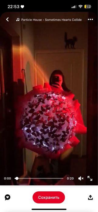 Букет из бабочек