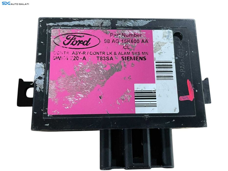 Kit Pornire ECU Calculator Motor Confort Chei Cheie CIP Imobilizator Ford Focus 1 1.6 Benzina 1998 - 2004 Cod 98AB-12A650-CCG [L4811] [L4812]