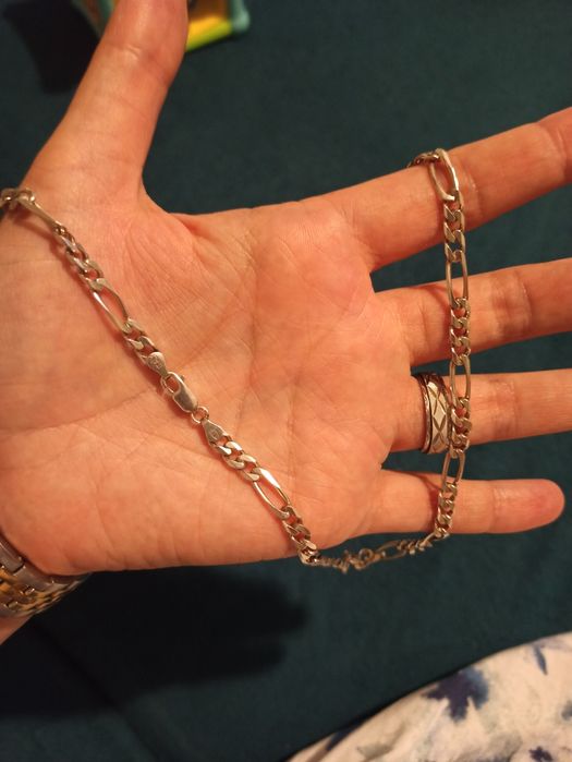 Vand lant argint barbati si femei