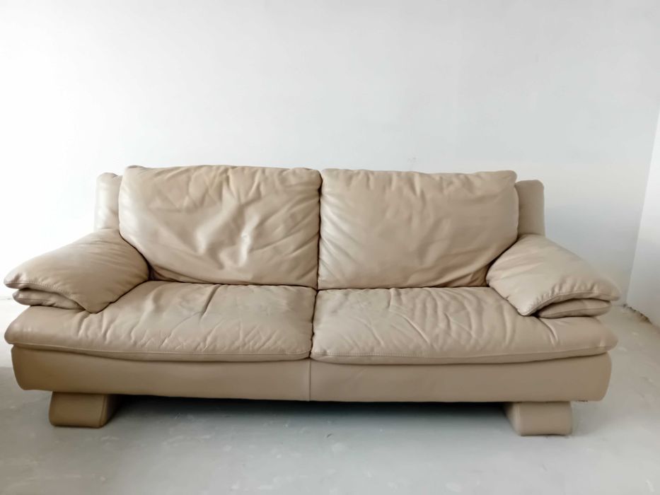 Комплект от два дивана от естествена кожа ITALSOFA