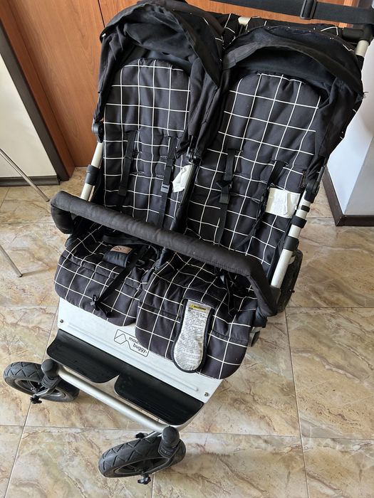 Mountain buggy duet v.3-2 количка за близнаци от първи собственици