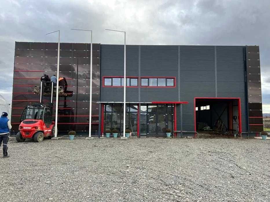 A frame fotovoltaic 8 KW acoperis 115 mp