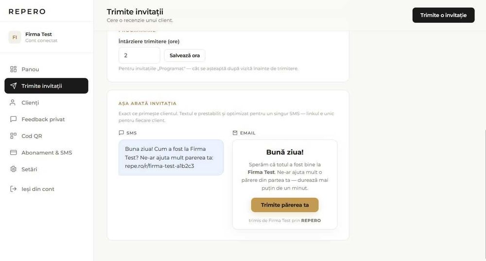 Afacere online la cheie – Aplicație web recenzii Google pentru firme, SaaS complet