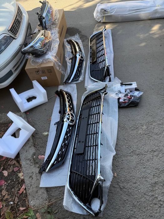 Решетка радиатора на camry 55