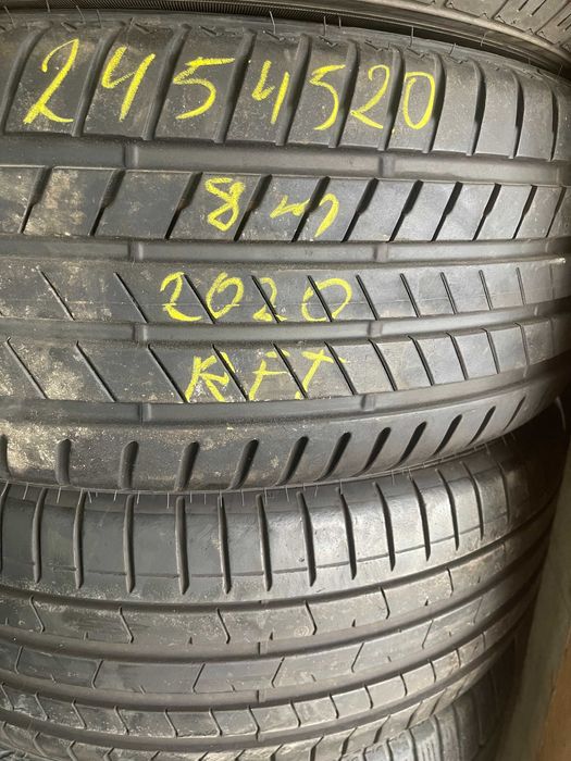 2бр 245/45/20 Бриджестон 8мм дот 2020 РФТ