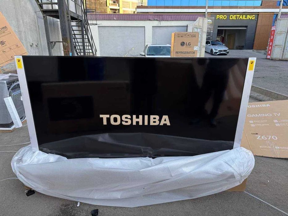 телевизор Toshiba 85-дюймовый есть доставка