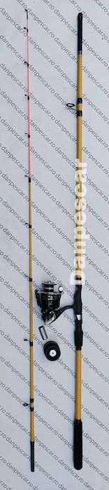 SET Lanseta PROFL DUAL FORCE tip Feeder 2,70m + Mulineta SAIMINO X4000