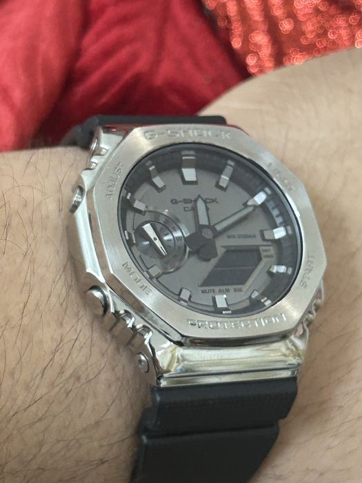 Часы CASIO GM-2100-1ADR сталь