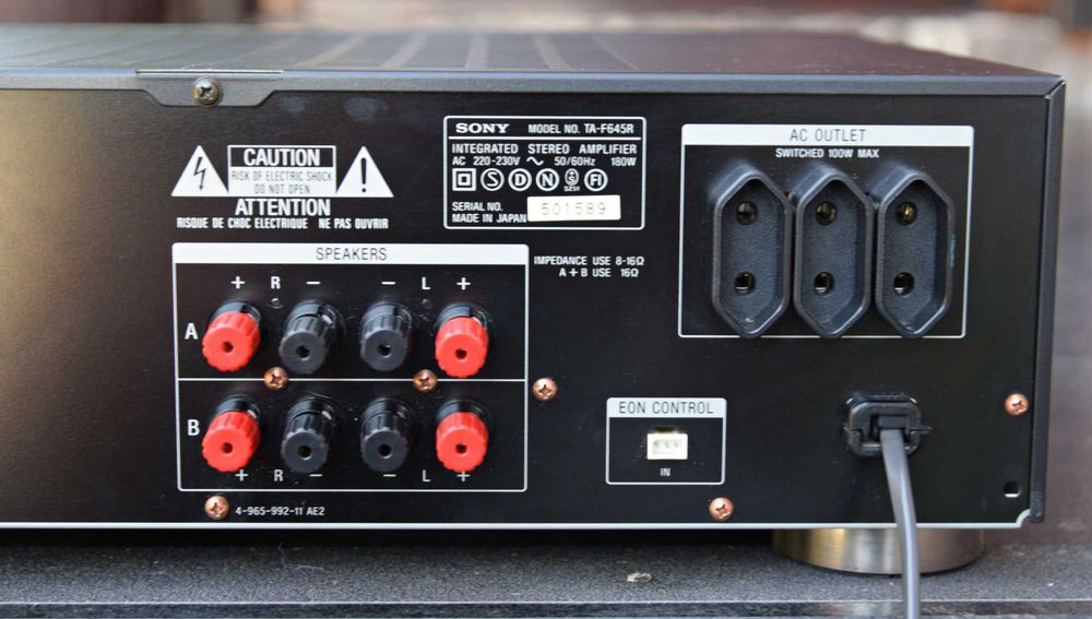 Amplificator Sony TA-F 645R