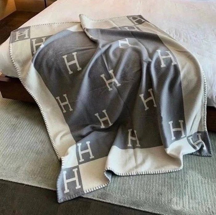 Плед Hermes 1:1, в подарочной упаковке