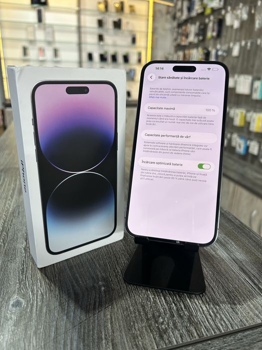 iPhone 14 Pro Max 128GB Deep Purple 100%