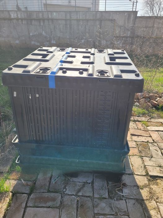 Lada depozitare pliabilă cu capac