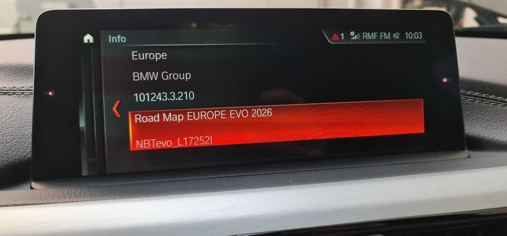 USB harti navigatie BMW NBT EVO ID5/6 Europa Romania 2026
