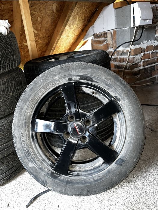 Джанти  4x100 за рено  14ки с гуми