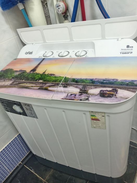 Artel 8 kg kir mashina poliaftamatua yangia holatia idyalia