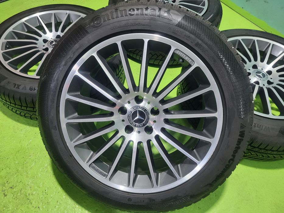 19 5x112 Mercedes  GLC лети джанти 5х112 Мерцедес 235/55/19 Continenta