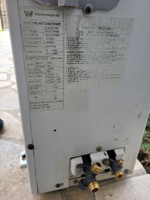 Aer conditionat AC Electrolux White-Westinghouse inverter 12000BTU