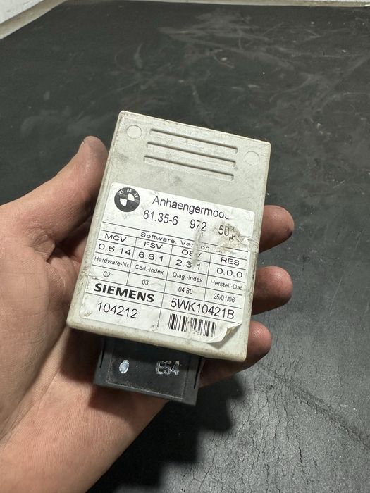 Modul calculator carlig BMW Seria 5 E60 E61 | 6972501 E90 E91