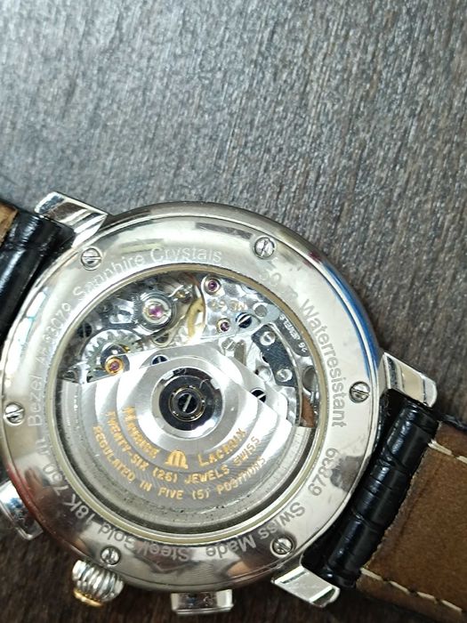 ЧасовнициMaurice Lacroix 18k Мasterpiece MP6318-PS101-12E 1 800 €