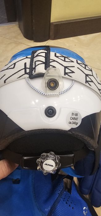 Ски каска +очила