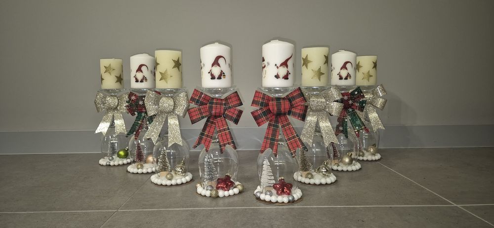 Коледни свещници